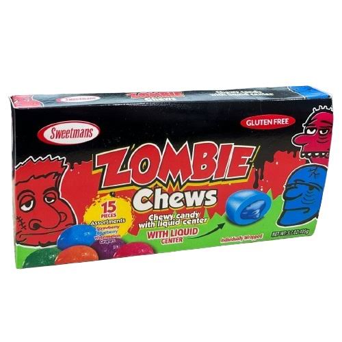 ZOMBIE CHEWS Chewy Candy with Liquid Center 105g