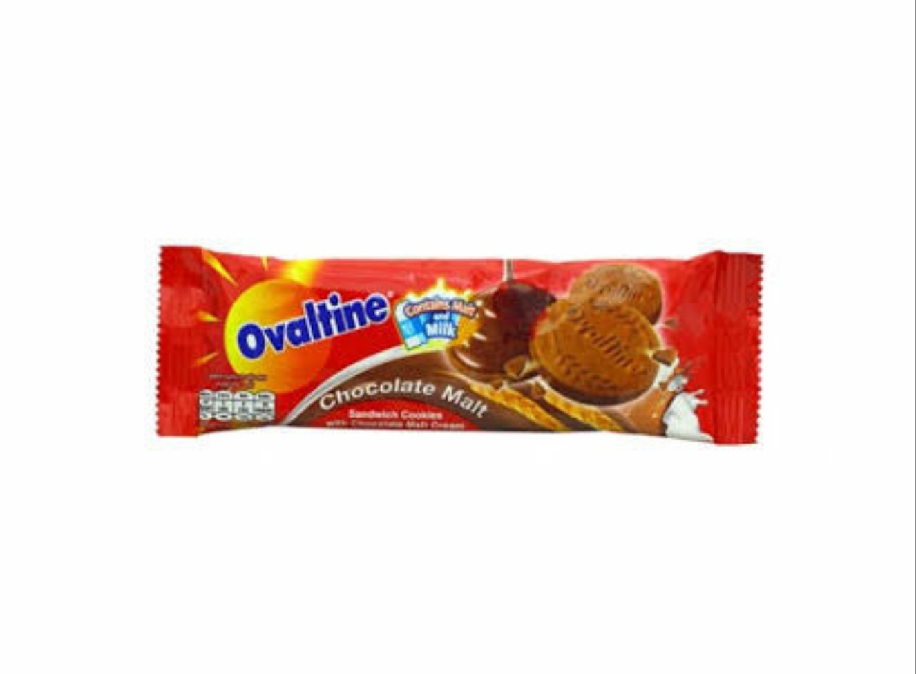 Ovaltine chocolate malt cookies 30g