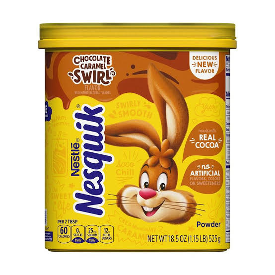 Nestle Nesquick Chocolate Caramel Swirl 525g