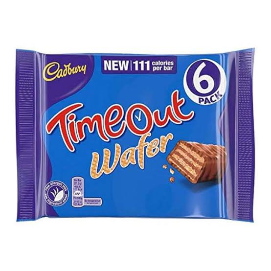 CADBURY TIMEOUT 6PK 121.2g