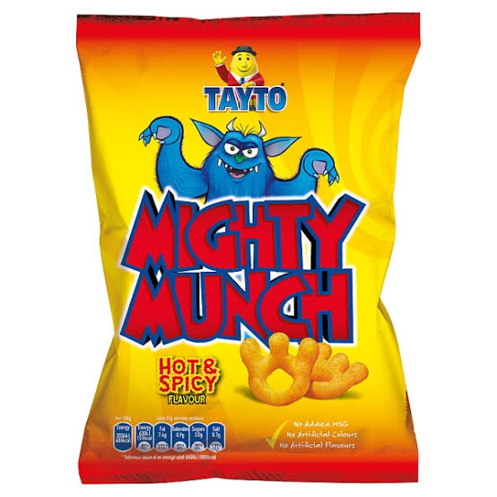 Tayto Mighty Munch Hot & Spicy 31g