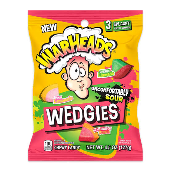 WARHEADS WEDGIES 127g