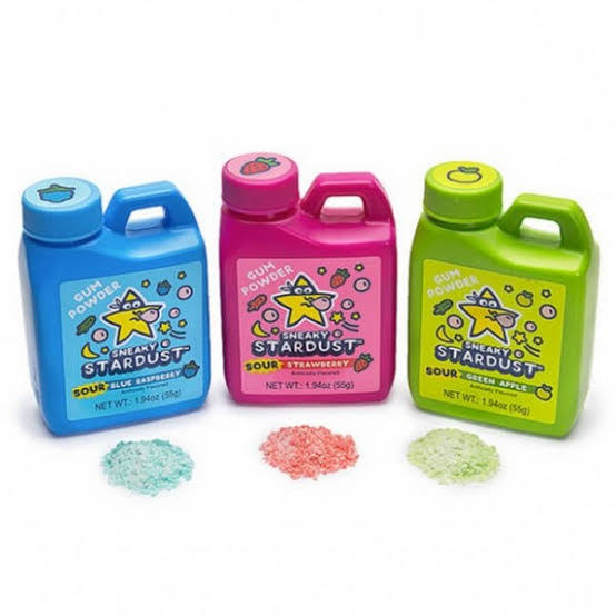 SOUR SNEAKY STARDUST Gum Powder 55g