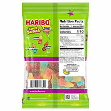 Haribo sour sodas 127g