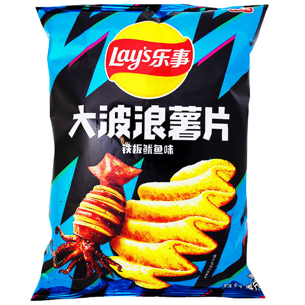 LAY'S  BIG WAVE GRILLED SQUID FLAVOUR 70g