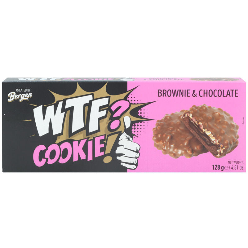 BERGEN WTF Cookie Brownie &  Chocolate 128g