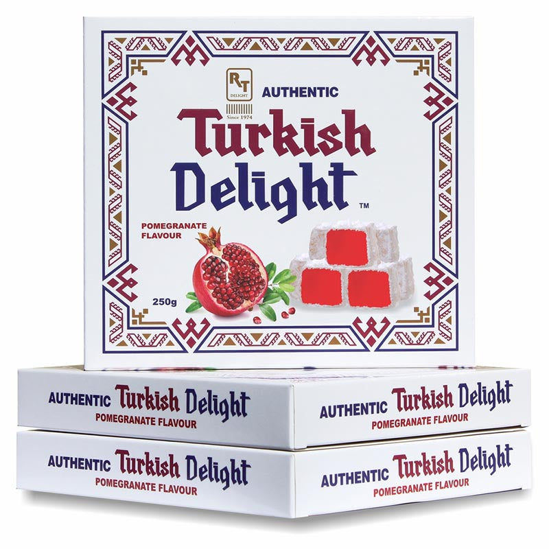 Authentic Turkish Delight Pomegranate Flavour 250g