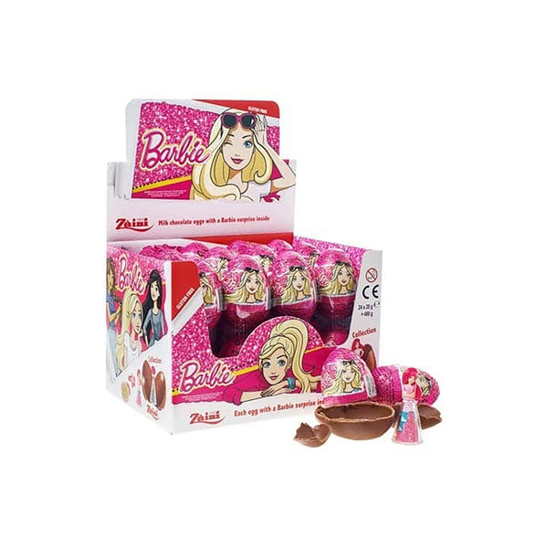 Zaini Barbie Chocolate Egg 20g