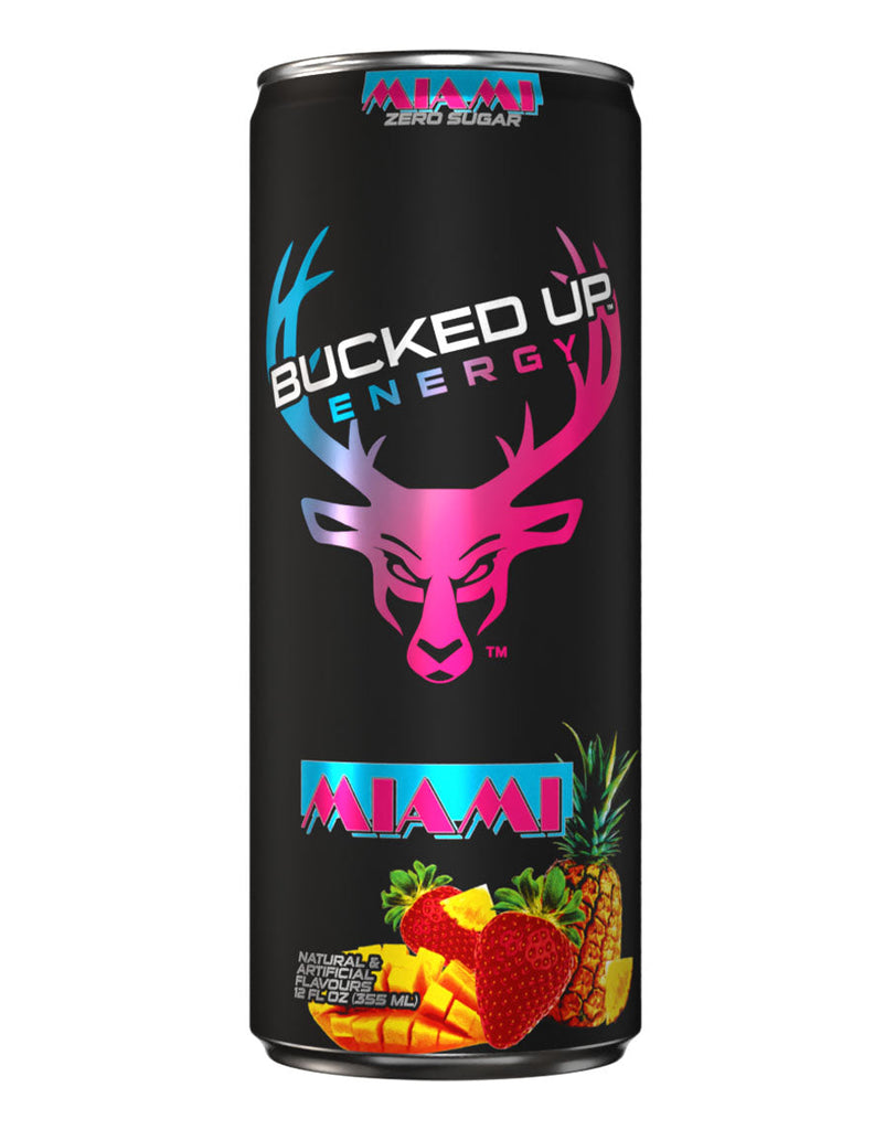BUCKED UP ENERGY DRINK MIAMI 355ML