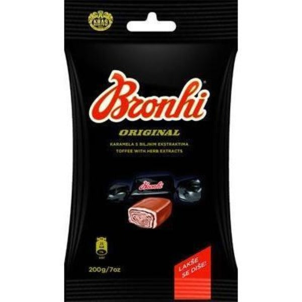 Bronhi Original Karamela Toffee 200g