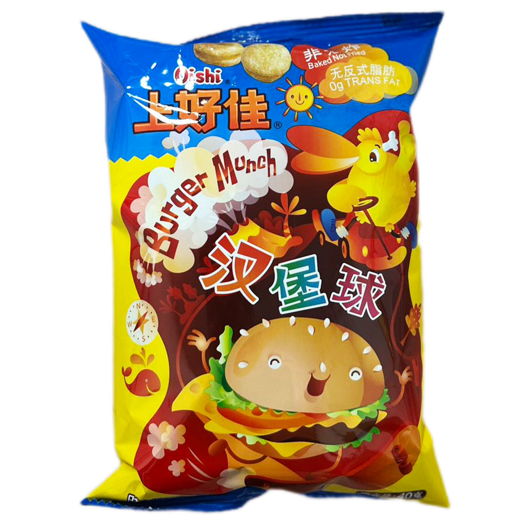 Oishi Burger Munch 80g