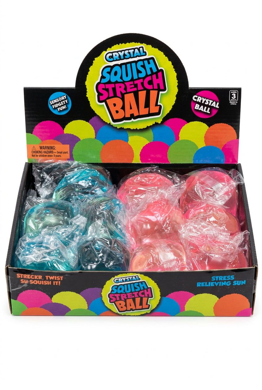 Crystal Squish Stretch Ball