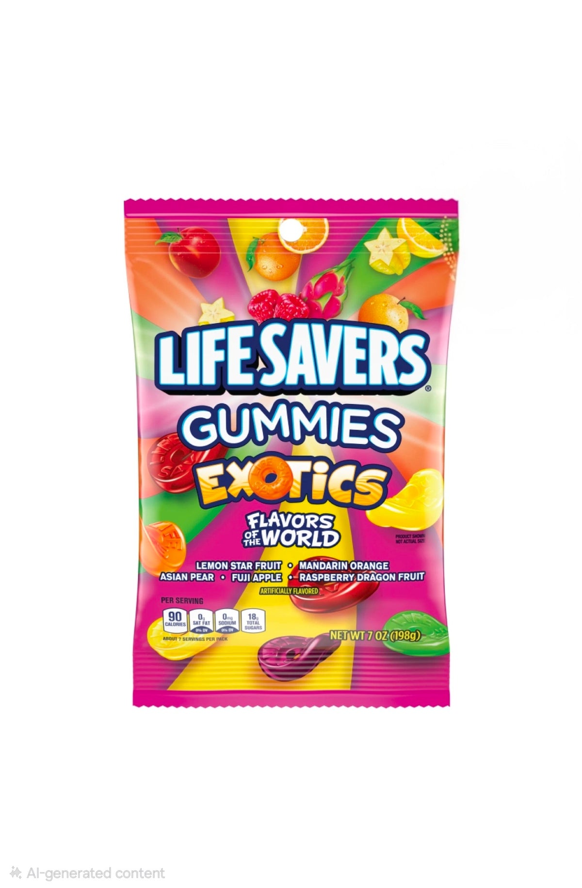 LIFESAVERS Gummies Exotic 198g