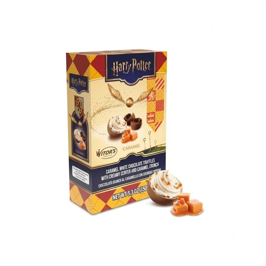 Harry Potter Caramel White Chocolate Truffles Balls 150g