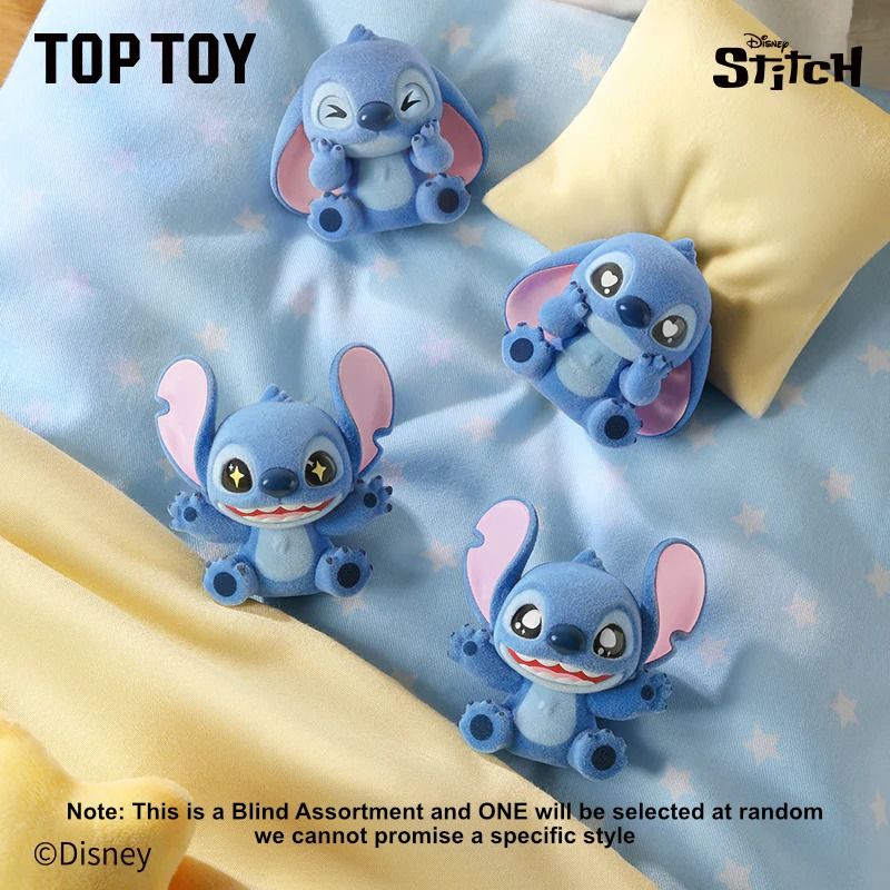 Top Toy Stitch Mini Fluffy Series Figures Surprise Bag