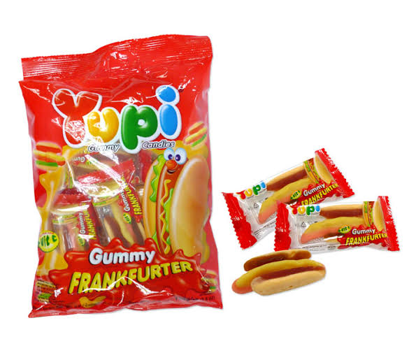 Yupi Gummy Frankfurter 84g