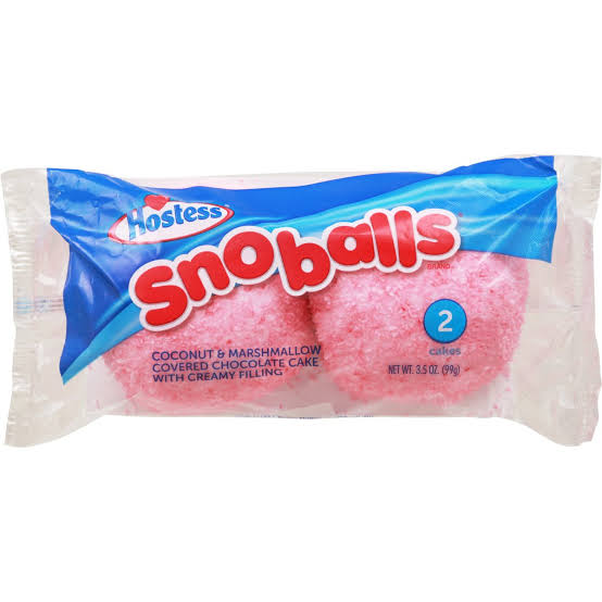 Hostess coconut Snoballs double 99g