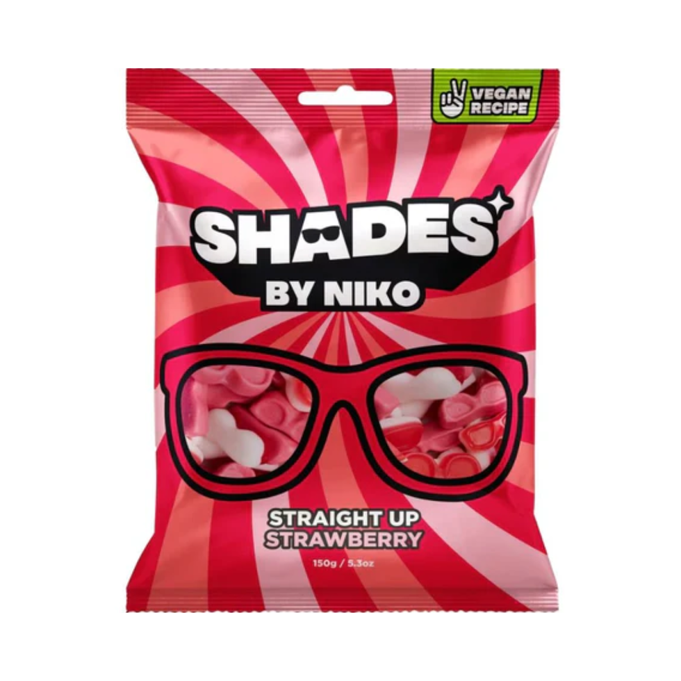 Shades By Niko Straight Up Strawberry 150g