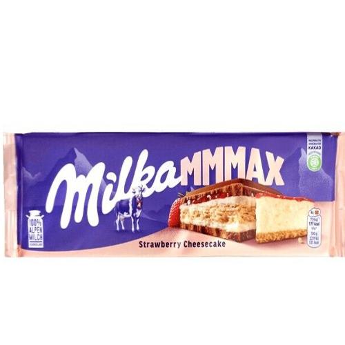 Milka MMMAX Strawberry cheescake 300g
