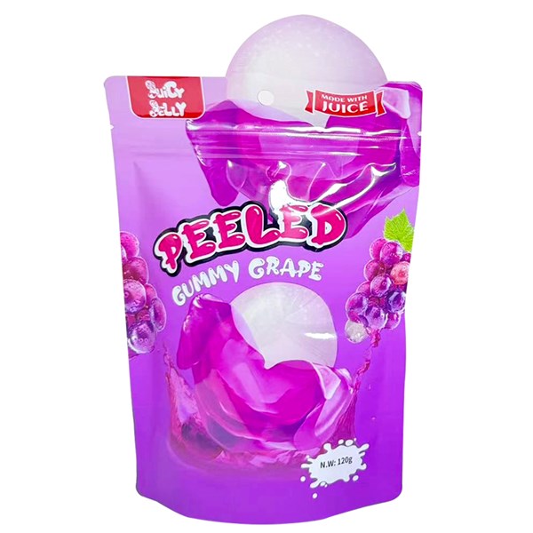 Peeled Grape Gummy Candy 120g