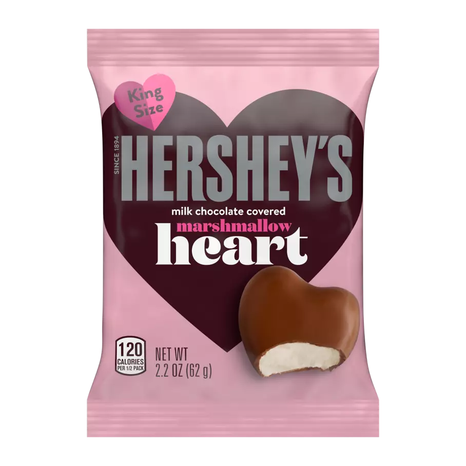 Hershey's Milk Covered Marshmallow Heart 62g