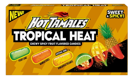 HOT TAMALES Tropical Heat Sweet & Spicy 120g