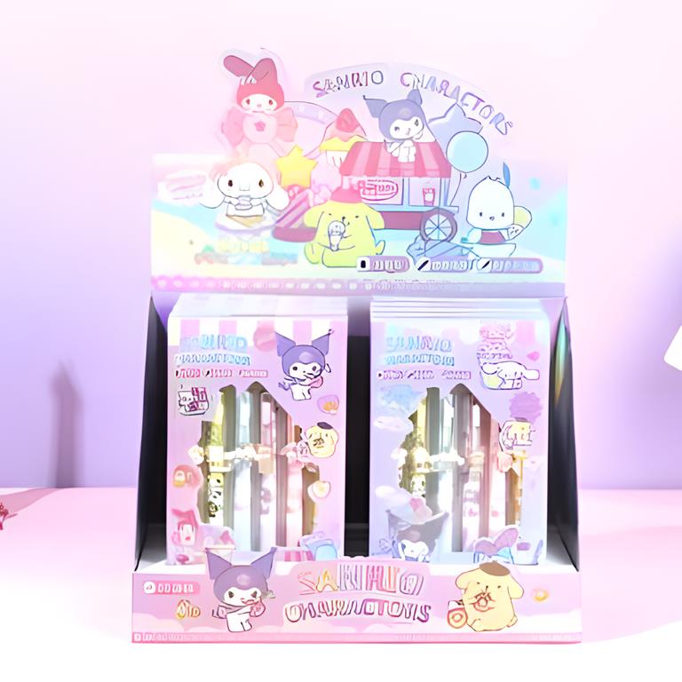 Sanrio Characters Pen Box of 6