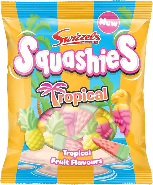 UK Squashies Tropical Flavour 100g