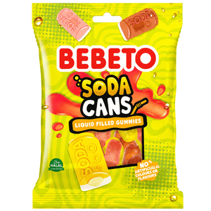 Bebeto Pre Pack Soda Cans 130g