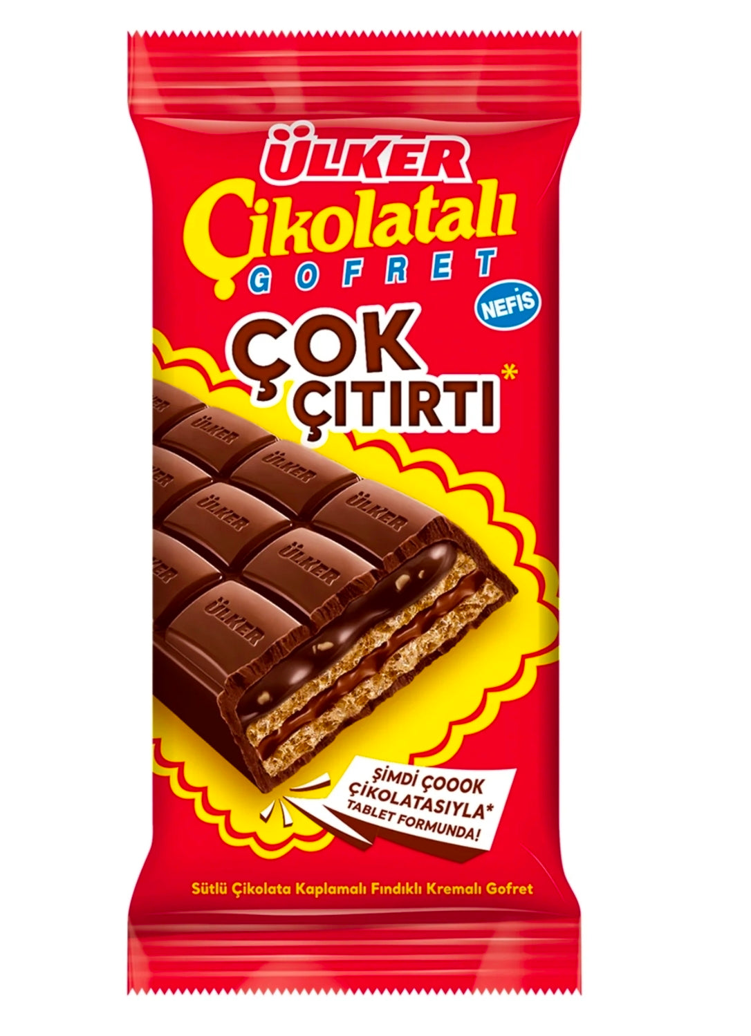 ULKER CITIRTI CHOCOLATE WAFER TABLET 100G