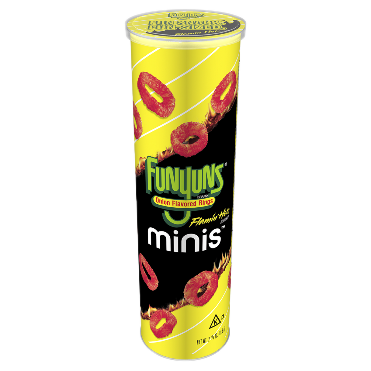 Funyuns Minis Flamin Hot 81.5g bb 15/7/25