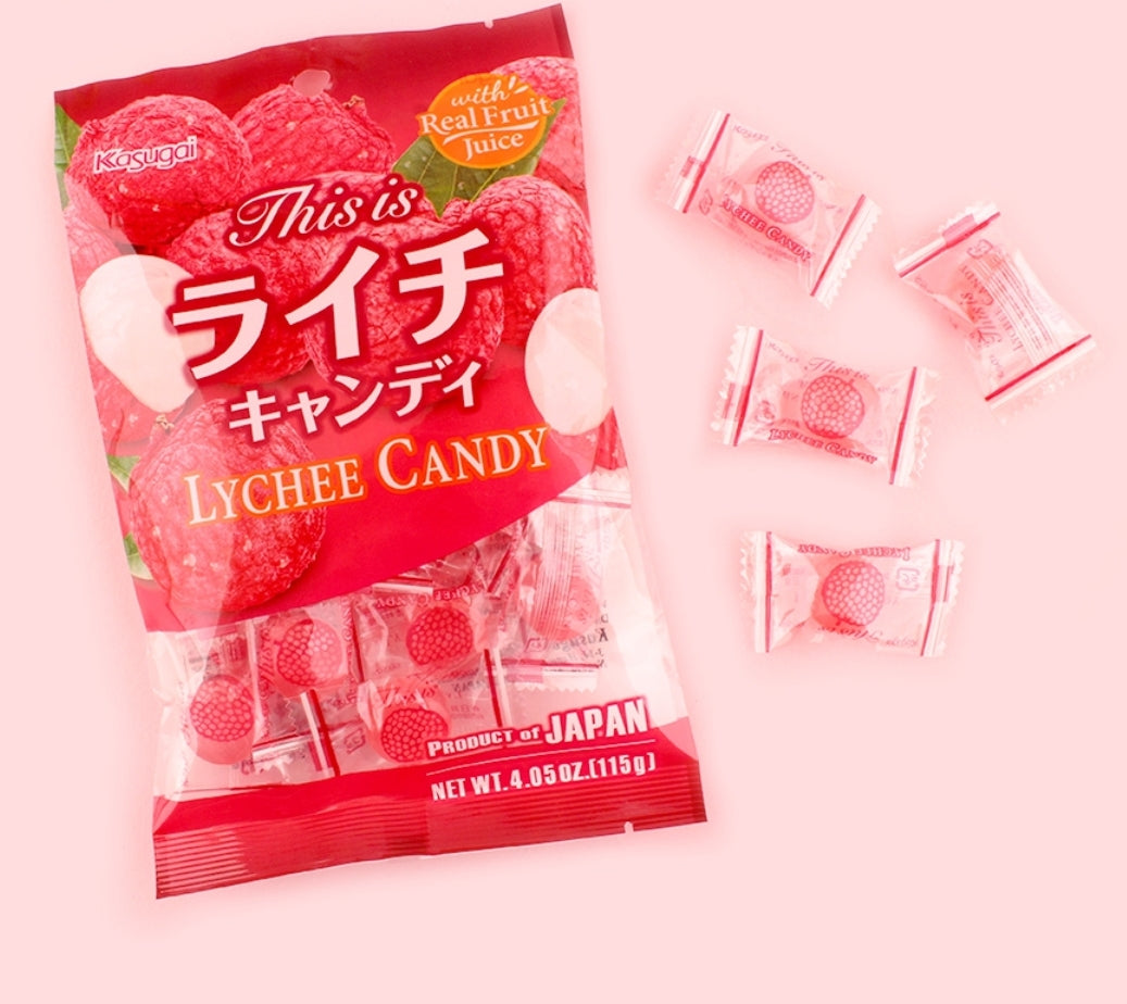 Kasugai Lychee Candy 115g