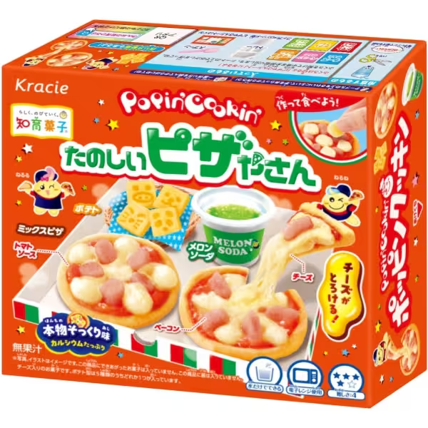 KRACIE POPIN' COOKIN' FUN PIZZA CANDY 23g
