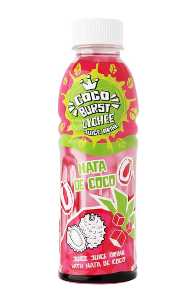 Coco Burst Lychee juice drink with nata de coco 500ml