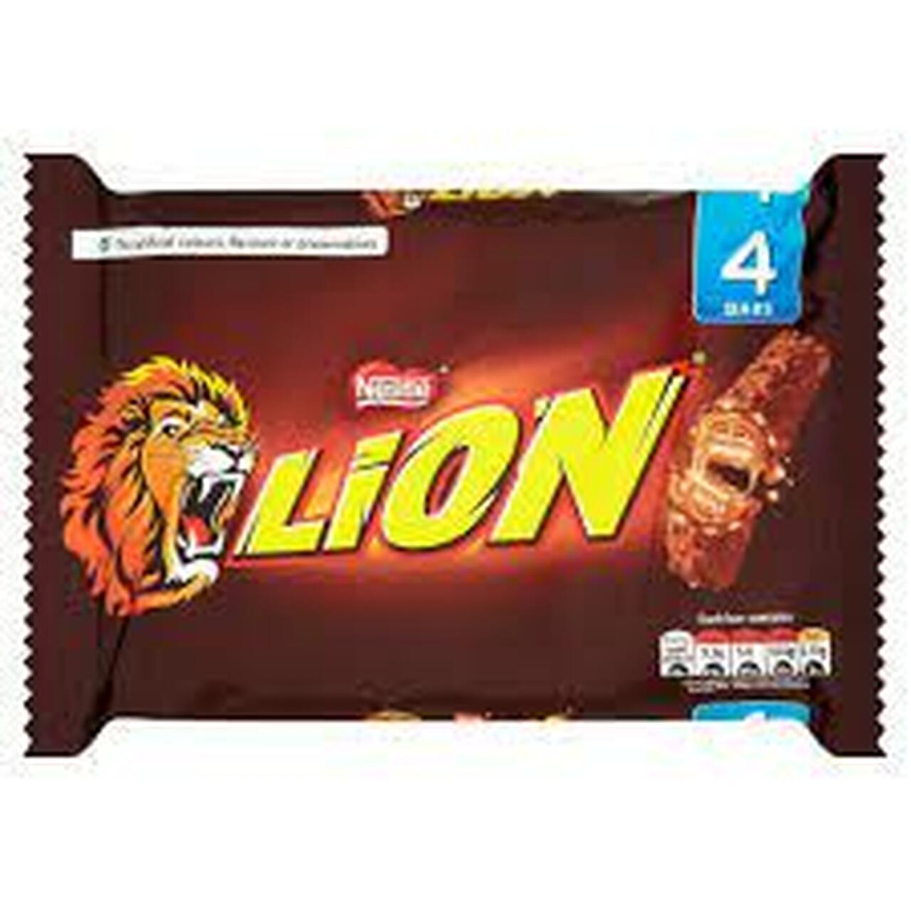 Nestle Lion Bar 4 Pack 120G