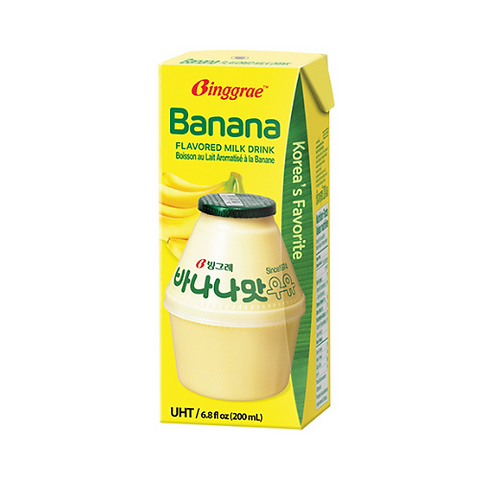 Bingara Banana flavored milk 200ml