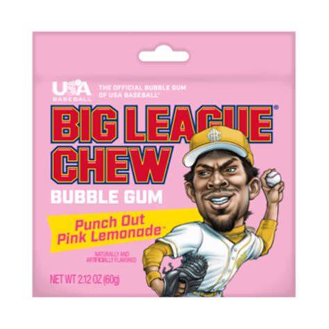 Big League Chew Punch Out Pink Lemonade 60g