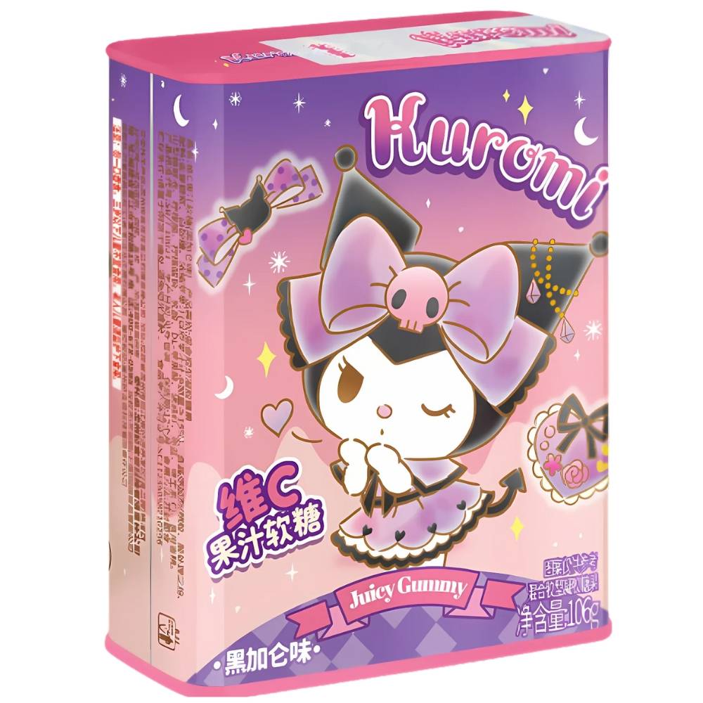 Kuromi gummy tin 106g