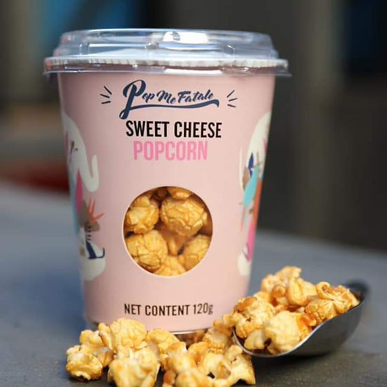 POP ME FATALE SWEET CHEESE  POPCORN 100G