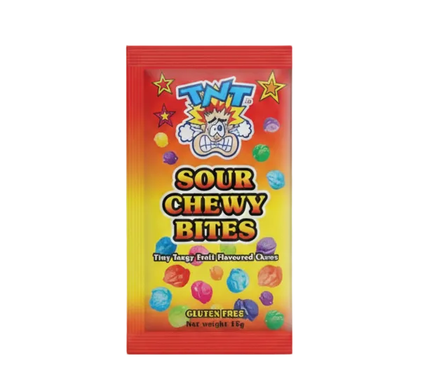 TNT Sour Chew Bites 15g