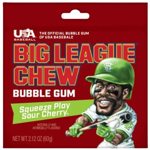 Big League Chew Sour Cherry 60g