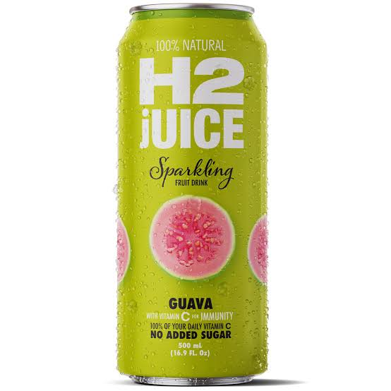 H2Juice Sparkling Guava 500ml