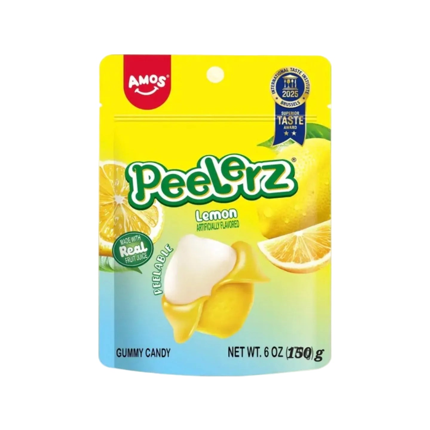 Amos Peelerz Gummy Lemon 150g