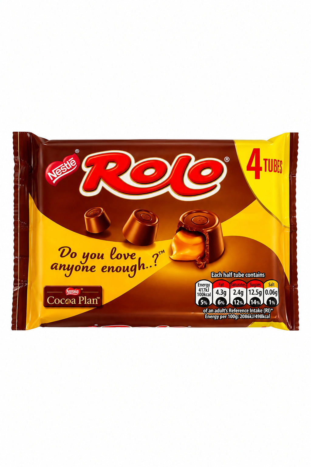 UK Rolo Bars 4pk 166g