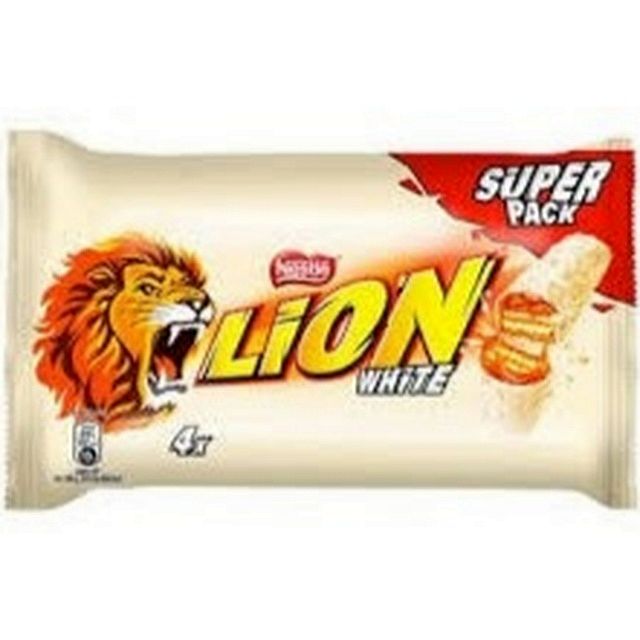 Nestle Lion Bar white Pack 120G