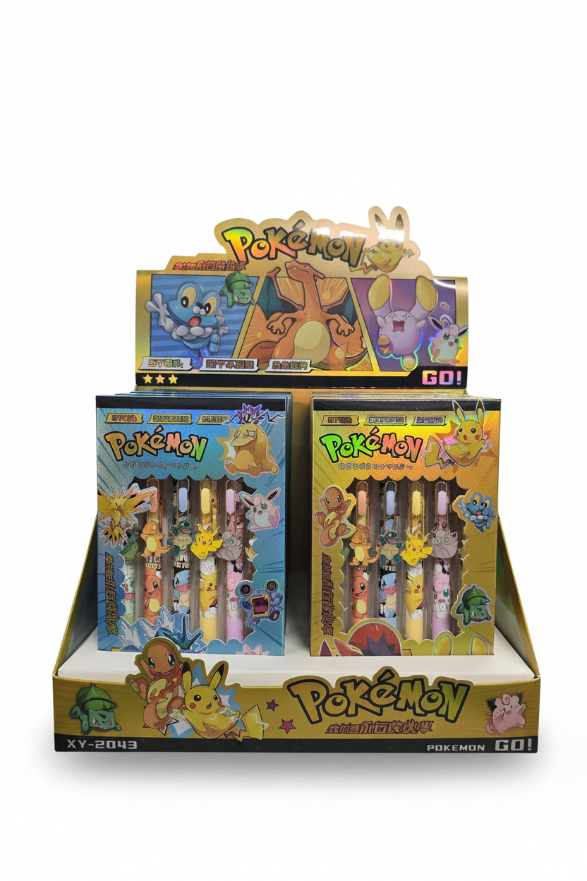 Pokémon Characters Pen Box of 6
