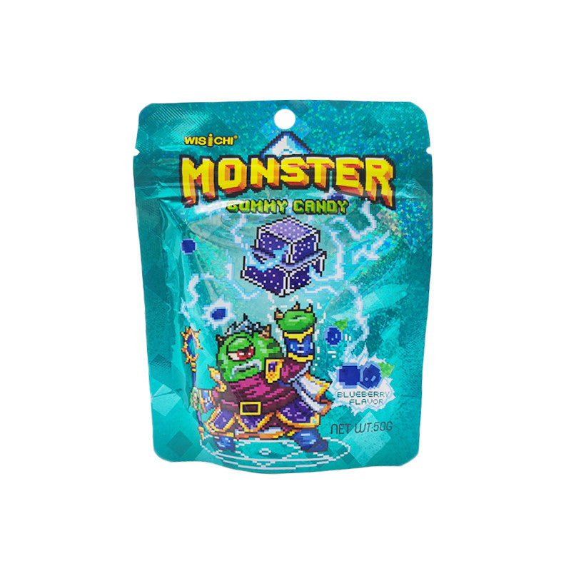 Monster Fruitastic Gummies Blueberry 50g