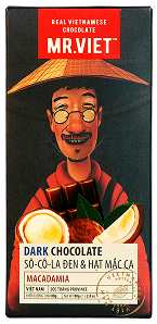 Mr. Viet Dark Choc & Macadamia 80g