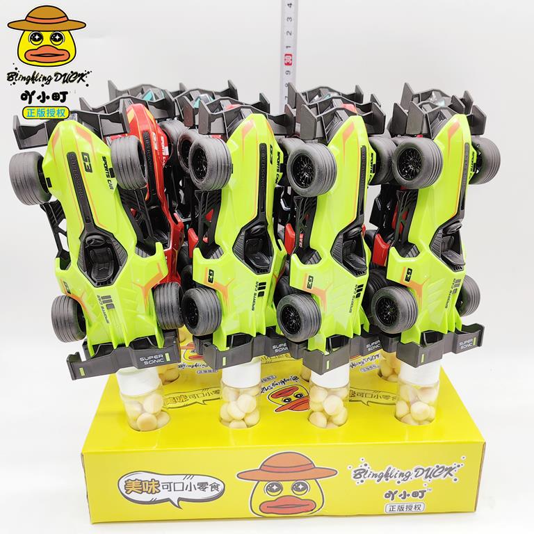 Pullback F1 racing car with cookies 15g