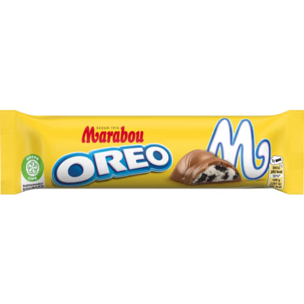 Marabou Oreo Milk Chocolate Oreo bar 37g